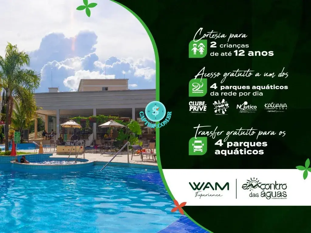 Encontro das Águas Thermas Resort by WAM em Caldas Novas