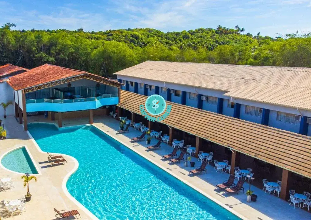 Nauticomar all inclusive hotel e Beach Club Paradiso em Porto Seguro na Bahia