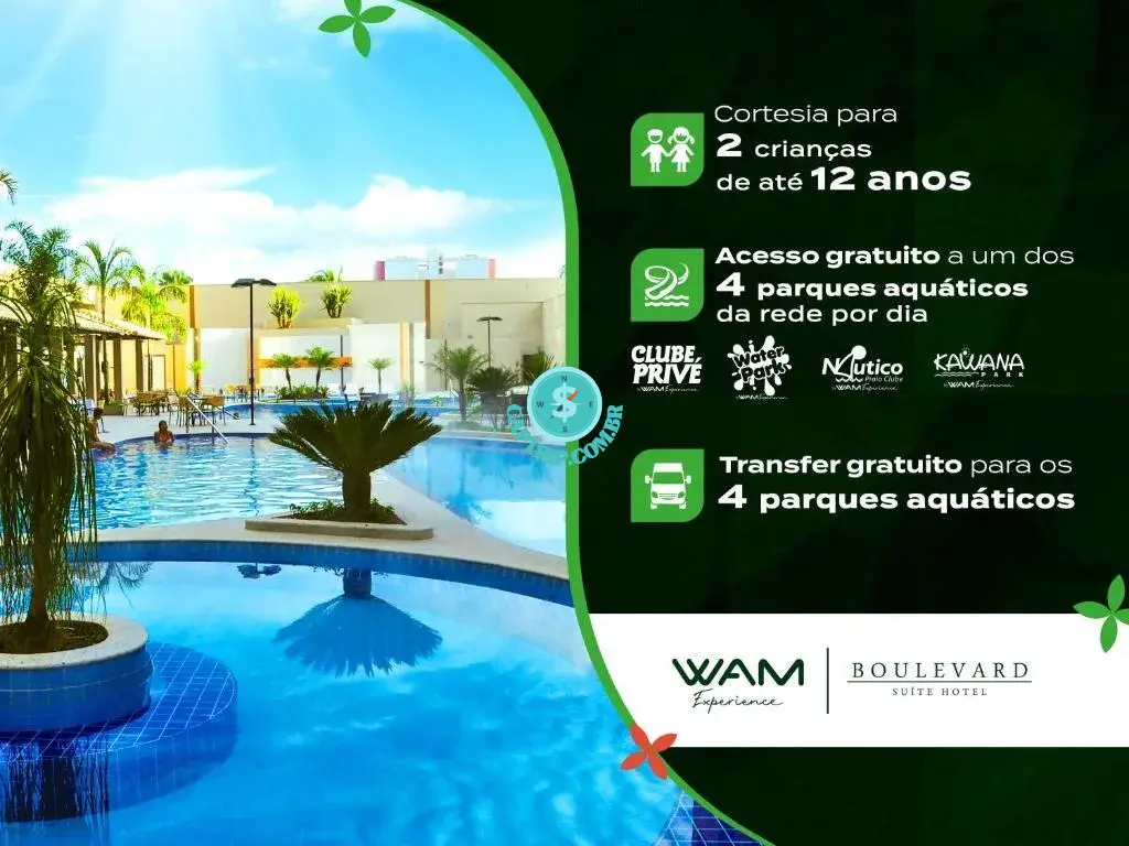 Boulevard Suite hotel by WAM Resort em Caldas Novas Goiás