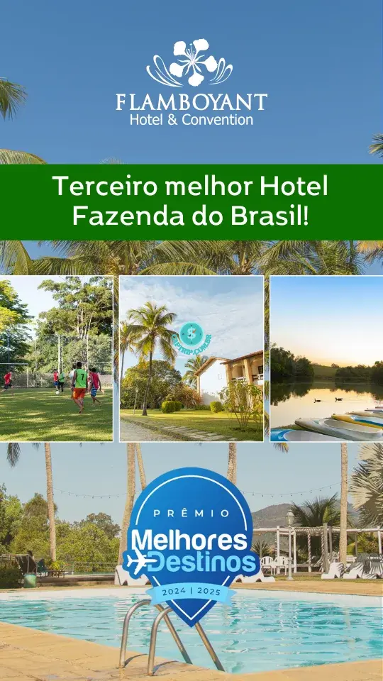 Hotel Fazenda Flamboyant em Guarapari no Espírito Santo